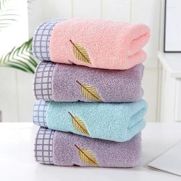 Towel Embroidery Feathers Face Custom Absorbent Thick Soft Household Beach Portable Dry Hair 3pcs/set