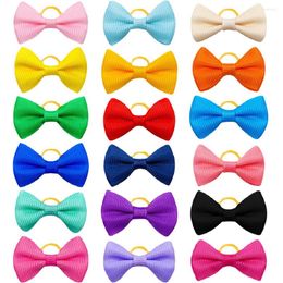 Dog Apparel Pet Head Flower Bow Ties Hairbands Bows Small Size Dogs Girls Party Puppy Decor Large Cute Accessories