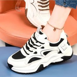 Casual Shoes Women Spring Fashion Color Matching Designer Thick-soled Comfortable Vulcanized Shoe Outdoor Slip-on Walking Sneakers