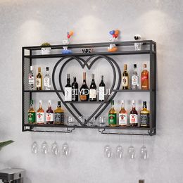 Metalic Alcohol Wine Bar Cabinet Whisky Commercial Industrial Corner Cabinet Hutch Restaurant Cremalheira De Vinho Furniture