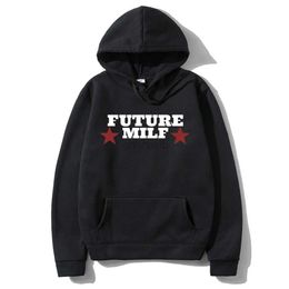 Women's Hoodies Sweatshirts Rapper Future Milf Graphic Print Hoodie Men Hip Hop Vintage Sweatshirt Male Oversized Streetwear Mens Fashion Casual Hoodies 240413