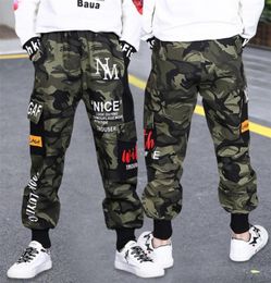 Sports Boys Pants Boys Pants Camouflage Pants For Boys Trousers For Boy Spring Casual Kids Boy Sweatpant 6 8 10 12 14 Year LJ201122752432