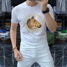 2024 New Summer Mens Womens Famous brands Designer T shirts Fashion man Top Quality Cotton Italy Casual Tees Short Sleeve Luxury Hip Hop Streetwear TShirts M-4XL