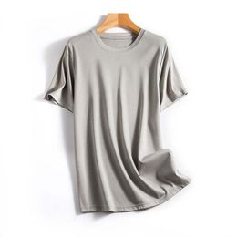 Women's T-shirt Breathable Design Simple Fashion T-shirt Couple Model Designer Loose Women's Cotton