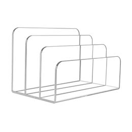 Holder File Desktop Acrylic Desk Magazine Folder Sorter Letter Stand Mail Book Paper Brochure Box Storage Dropshipping