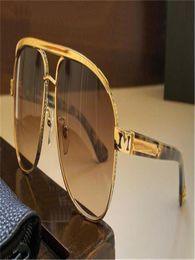 fashion design men sunglasses BONEHEARD pilot metal frame pop generous style uv400 protective glasses top quality with case4105357