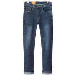 Pantaloni da design maschile blu pantaloni retrò jeans casual jeans pantaloni motocicli maschi