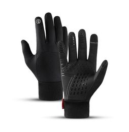 Cycling Gloves Autumn Winter Men Women Cold Waterproof Windproof Outdoor Sports Warm Thermal Fleece Running Ski6274511