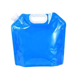 1/2/3PCS High Capacity Outdoor Water Bag Container Portable Foldable Hiking Soft Flask Sport Bottle Emergency Waterbag Storage