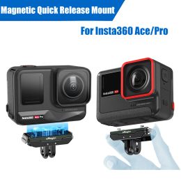 Accessories Magnetic Base for Insta360 Ace Pro Camera Protective Frame Quick Release Case Magnetic Adapter for Insta360 Ace Accessory