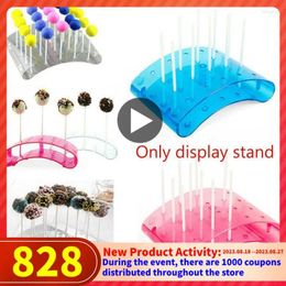 Decorative Plates Stylish Chocolate Lollipop Space-saving Display Stand Sturdy For Lollipops Kitchen Gadgets Efficient