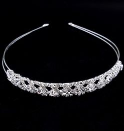 Exqusite artificial diamond pearl wedding hair Jewelry new bride headband 13cmm TS131 cheap whole 3694728