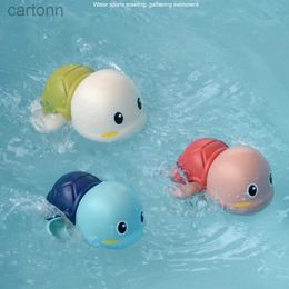 Bath Toys Baby Cute Frogs Duck Bath Toys Kids Swimming Animal Duck Frogs Dolphin Beach Toys Newborn Water Spray Clockwork Shower Toys 240413