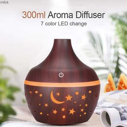 Humidifiers 300ml Usb Aroma Air Steam Cleaning Ultrasonic Humidifier Oil Aromatherapy Cool Mist Maker Home Decor Decoration