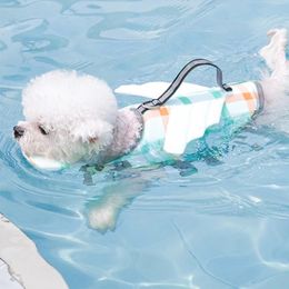 Pet Personal flotation device Summer animal shape cute little bee sports safety rescue vest buoyancy swimsuit in swimming pool 240411