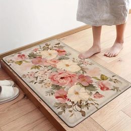 Carpets House Entrance Carpet Home Doormat Modern Nordic Style Room Bath Mat Foot Bathroom Non-slip Kitchen Water Absorption