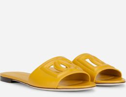 Дизайнерские сандалии G-Slipper Slipper Slide Slide Женские перекрывающие сандалии обувь леди шлепанцы скользит на пляже.