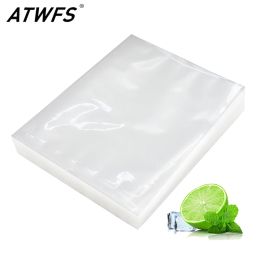 Machine ATWFS 100pcs/lot Vacuum Bag Food Vacuum Sealer Vacuum Bags for Food Sous Vide Packing Machine Packaging Bags