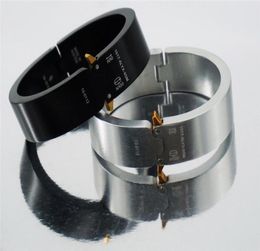 Bracelet Lover Couples Casual Letters Streetwear Functional Style Aluminium Alloy ALYX Bangles Bangle9890684
