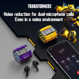 Original Transformers MG-C03 TWS Bluetooth V5.3 Earphones Low Latency Music Gaming Dual Mode Headset HIFI Stereo Headphones
