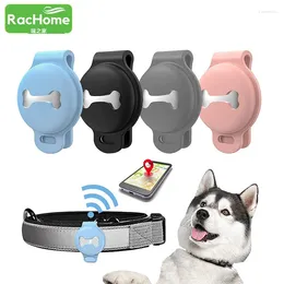 Dog Apparel Pet Tracking Device Cover Anti Loss Waterproof Tracker Bluetooth Locator Silicone Portable Keychain Case
