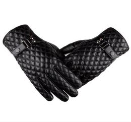 High Quality Leather Gloves Men Soft Comfortable Mittens Waterproof Winter Autumn Motorcycling Driving Gloves Solid 6838299