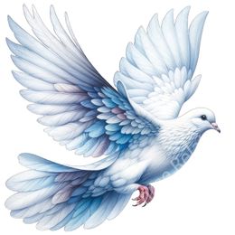 Three Ratels QN34 lovely Bird Eagle and Peace Dove Art Wall Sticker for Home Decoration
