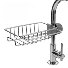 Kitchen Storage Rack Bathroom Accessories Adjustable Family Faucet Drainer Sponge Shelf Soap Holder