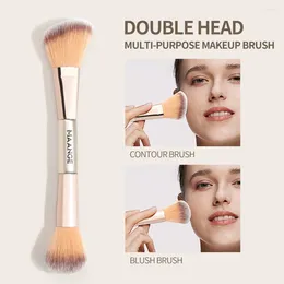 Makeup Brushes Maange Double-ended Brush Can Be Used For Concealer Repair Eyeshadow