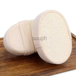 Bath Tools Accessories Natural Loofah Exfoliating Scrub Sponge Body Scrubber Exfoliator Soft Shower Brushes Back Cleaner Massager Bathing 240414