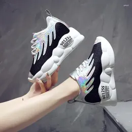 Casual Shoes Dad Breathable Elevator Wild Ins Ultra-Fire Platform Sneakers Female Korean Version Womans Women Sneakersjh8sd