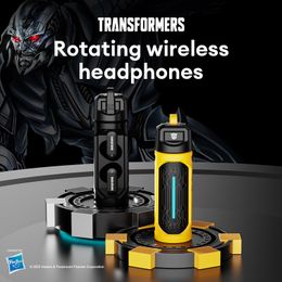 Transformers TF-T11 TWS Bluetooth 5.4 Headset HD microphone Earphone Gaming Music Dual Mode Headphone HIFI Stereo Earbuds