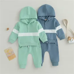 Clothing Sets 0-36months Toddler Fall Outfits Long Sleeve Hoodies Sweatshirts And Pants 2pcs Set Infant Boys Girls Hooded Clothes