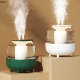 Humidifiers New 3.5L Large Capacity Humidifier Aroma Humidifiers Home Air Humidifier LED Lamp Humidifier Portable Mist Maker