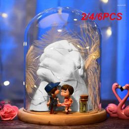 Party Decoration 2/4/6PCS Home Keepsake 3D Hands Casting Set Hand Mould Souvenir Kit Plaster Statue Moulding Holding For Couple