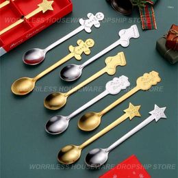 Spoons 1PCS Coffee Spoon Widely Used Unique Design High Quality Demand Festive Fashionable Cartoon Tableware Suit Kitchen Gadgets