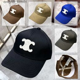Ball Caps Luxury designer hat Ceines baseball c embroidered denim mens and womens retro classic drivers hat C240413