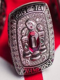 2020 whole Ohio State 2019 BucKeyEs Football National Championship Ring Souvenir Men Fan Gift Drop 2616646