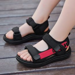 kids girls boys slides slippers beach sandals buckle soft sole outdoors shoe size 28-41 30el#