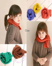 Kids Scarf Girls Scarves Child Neckerchief Autumn And Winter Scarf Knitted Scarves Fashion Warm Neckerchief Children039s Scarve5820796