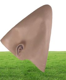 Coneheads Alien Latex Cap Mask Cosplay Egg Head Conical Masks Helmet Halloween Carnival Party Props Q08062684223