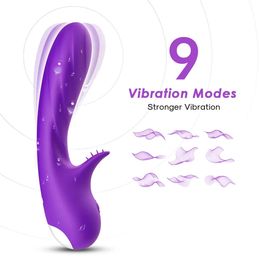 Mighty Rabbit Female Masturbator Realistic Vibrator Female Adult Vaginal Anal Erotic sexy Toys