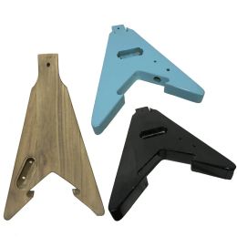 Cables DIY Electric Guitar Body Triangle Aganti Music Unfinished Guitar Barrel Paulownia Wood ST Bass Guitar Accessories