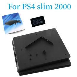 Cases Upper Front TOP Bottom Housing Shell Plastic Black Protective Cover Case For PS4 Slim 2000 Game Console