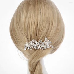 Party Decoration Bridal Wedding Hair Accessories Crystal Comb Clips For Women Rhinestone Jewelry Bride Headpiece Bridesmaid Gift