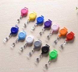 Retractable Lanyard ID Card Badge Holder Reels with Clip Keep ID Key Cell phone Safe C1462801459