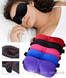 3D Sleep Mask Natural Sleeping Eye Mask Eyeshade Cover Shade Eye Patch Women Men Soft Portable Blindfold Travel Eyepatch Tools5377316