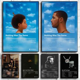 Take Care Thank Me Later Honestly Nevermind Drra-ke Album Poster Canvas Painting Hip Hop Wall Art Picture Home Decor Gifts Ideas