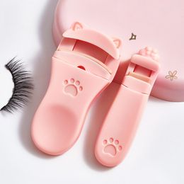 2Pcs Eyelashes Curler Cute Designs Cat Claw Long Lasting for Women Makeup Accessories Tool Fit All Eyelash Shapes