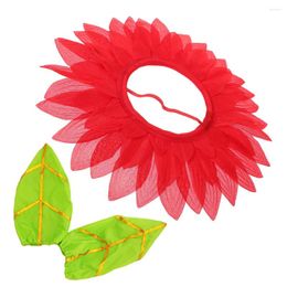 Party Decoration Decorate Sunflower Headgear Sports Meeting Kidcore Clothes Silk Funny Hats For